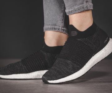 50% Off Adidas Black UltraBOOST Laceless + Free Shipping