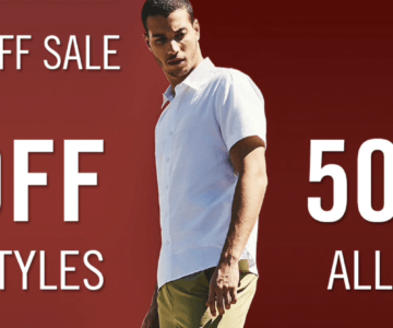 Perry Ellis Triple Dip Discount – EXTRA 50% + 15% + FREE SHIPPING