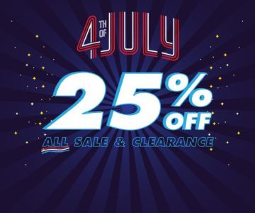 EXTRA 25% OFF – 4th Of July Sale