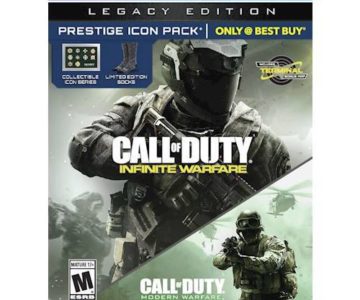 PS4 Call of Duty: Infinite Warfare/Modern Warfare Legacy Edition Prestige Icon Pack sale for $24