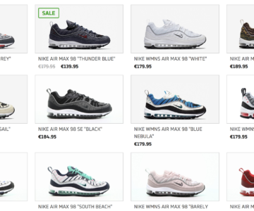 Take 20% off the Air Max 98