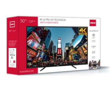 RCA 50″ 4K UHD TV on sale for just $229.99