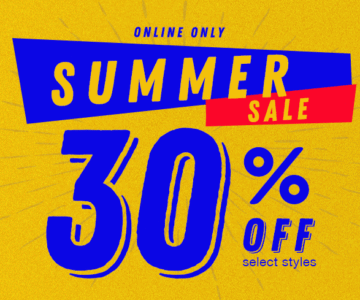 30% off Summer Flash Sale