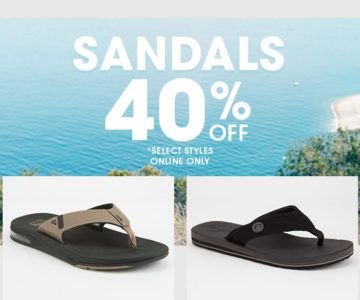 Extra 40% off Sandals