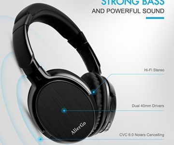 AlierGo Wireless Over Ear Noise Canceling Headphones for just $19.99