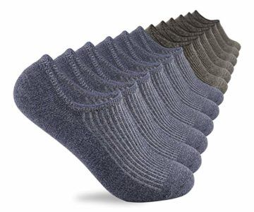 6 Pairs of Yingdi No Show Non-Slide Socks for $6.80