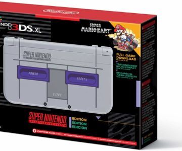 #PrimeDay Deal – Nintendo 3DS XL SNES Edition w/Mario Kart for $150 (retail $200)
