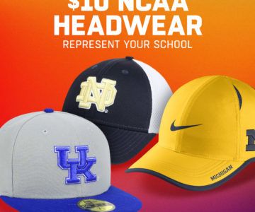 NCAA Headwear on sale for $10