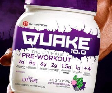 Quake Ultimate Pre-Workout on sale for just $9.99