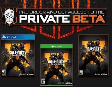 Black Ops 4 Private Beta Access for $1.30