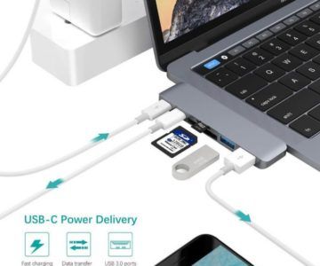 MacBook Pro USB Hub with Card Reader for $10 with Free Shipping