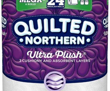 6 Pack Northern Quilted Toilet Paper for 75¢