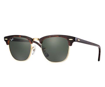 Authentic Ray-Ban Clubmaster Sunglasses for $68