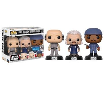 3 Pack Funko POP! Star Wars Cloud City Pack on sale for $4.98