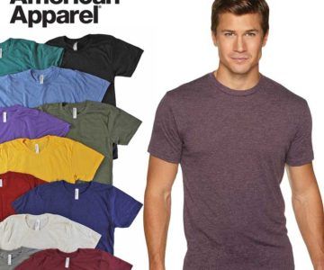 Grab a 5 Pack of American Apparel Shirts for only $24.95 Shipped