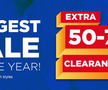 EXTRA 50-70% Off Plus Free Shipping