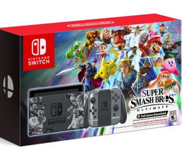 Nintendo Switch Super Smash Bros. Ultimate Edition Preorder