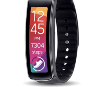Samsung Galaxy Gear Fit Smartwatch on sale for $43 (retail $150)
