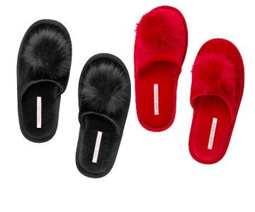 83% OFF Victoria’s Secret Pom-Pom Slippers – Only $5
