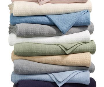 Ralph Lauren Cotton Blankets BLOWN OUT for $17.99 (originally $90)