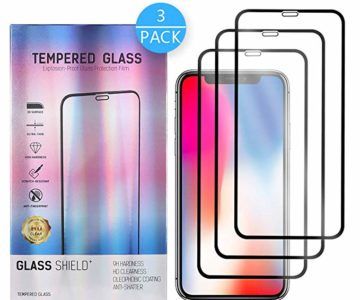 3-Pack of Tempered Glass Screen Protector for iPhone X, Xs and XR for $2.40