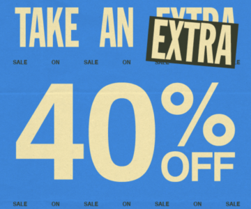 Extra 40% off at Urban Outfitters
